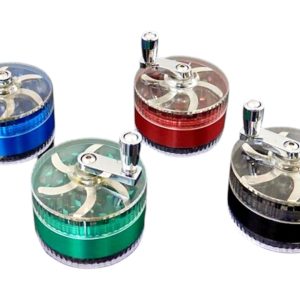 Grinder Τρίφτης – Μεταλλικός Μύλος με Χειρολαβη