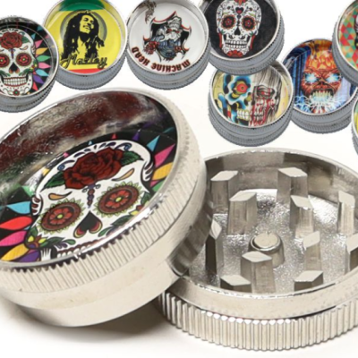 Τρίφτης καπνού MADO Metal Grinder - 2 parts 30mm (Random Color)