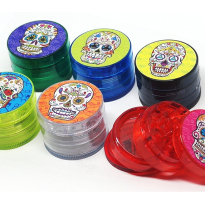 Grinder Τρίφτης Καπνού La Catrina 50cm 4 parts random color