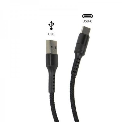 Super Fast Charging (5A) USB to USB Type-C Cable random color
