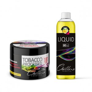 Chillma Liquid 80ml Banana+ Dry Tobacco 20gr
