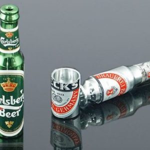 Μεταλλική πίπα Hemp με σίτα BEER ΞΕΚΑΡΦΩΜΑ 83mm - random choice