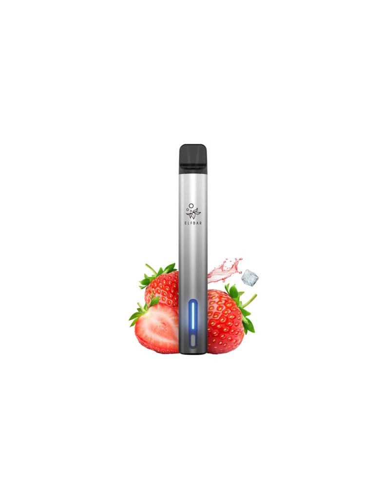 Elfbar Elfa Turbo Kit Aurora Black Strawberry Ice 2ml