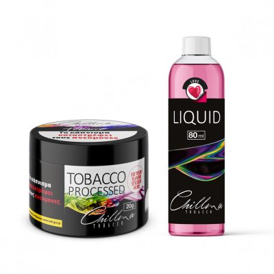 Chillma Liquid 80ml Love + Dry Tobacco 20gr
