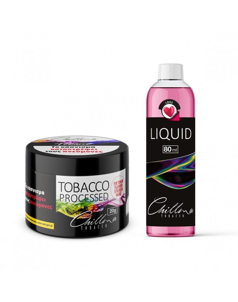Chillma Liquid 120ml Love + Dry Tobacco 20gr