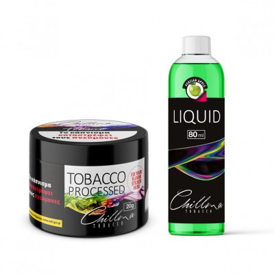 Chillma Liquid 80ml Persian Apple + Dry Tobacco 20gr