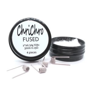 Premade Coils Fused 0.15 Ohm Chrichro