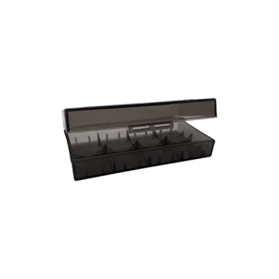 Storage Box 2 Batteries 18650 Black