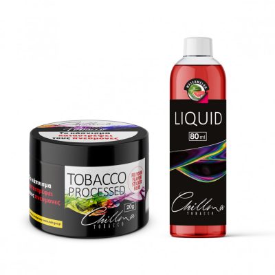 Chillma Liquid 120ml Watermelon + Dry Tobacco 20gr