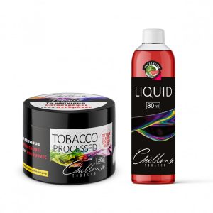 Chillma Liquid 80ml Watermelon + Dry Tobacco 20gr