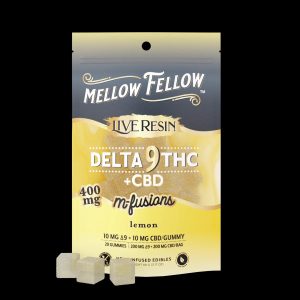 Delta 9 Live Resin Edibles 400mg – Lemon