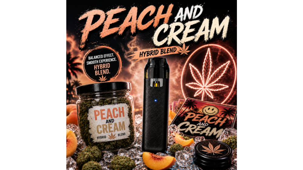 Hi Bros® - Peaches & Cream X 96% - SATIVA