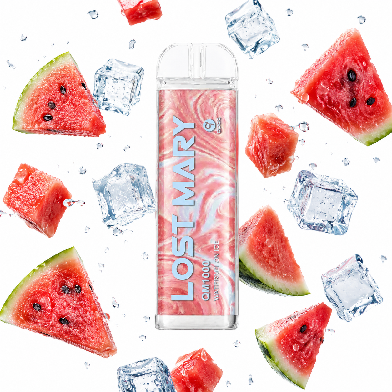 Lost Mary QM1000 Watermelon Ice 2ml 20mg 1000 Puffs