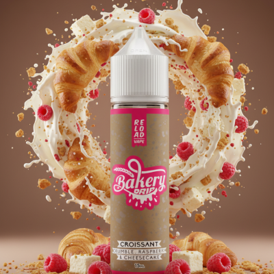 BAKERY DRIP - CROISSANT CRUMBLE CHEESECAKE RASPBERRY 60ml