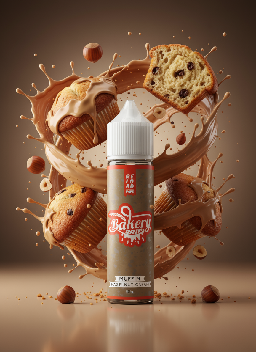 BAKERY DRIP - HAZELNUT MUFFIN 60ml