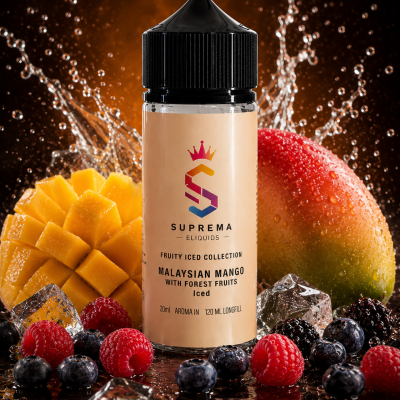 SUPREMA - MALAYSIAN MANGO WITH FOREST FRUITS ICED (120ml)