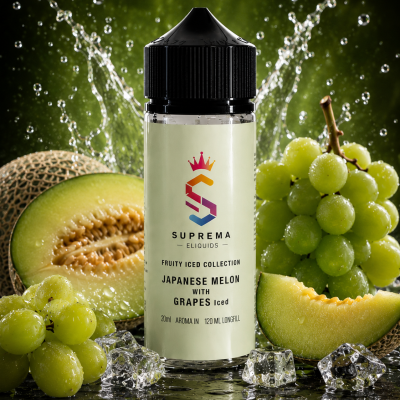 SUPREMA - JAPANESE MELON WITH GRAPES ICED (120ml)