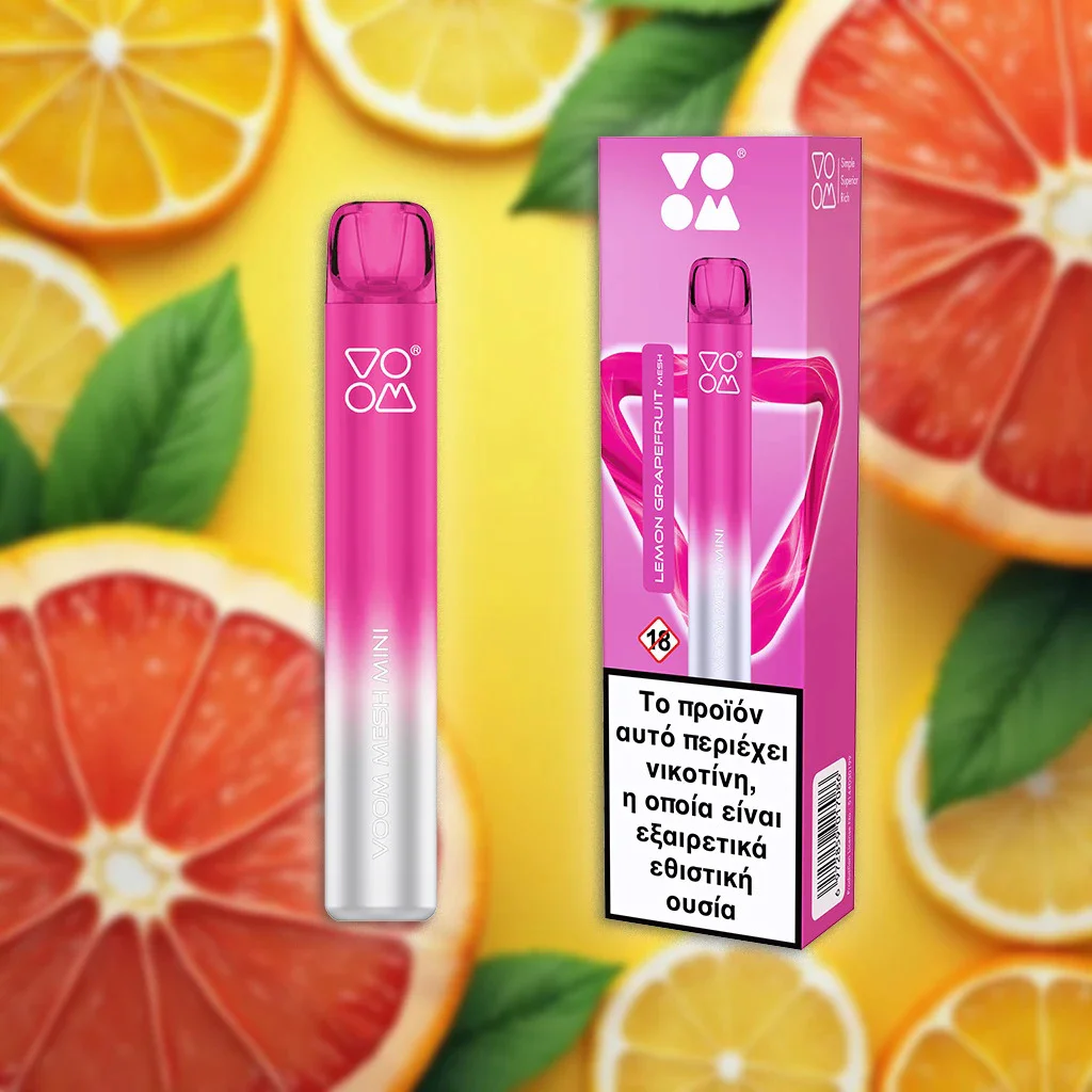 VOOM Mesh mini 1000 Puff – Lemon Grapefruit