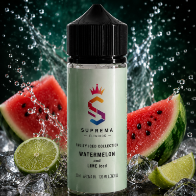 SUPREMA - WATERMELON LIME ICED (120ml)