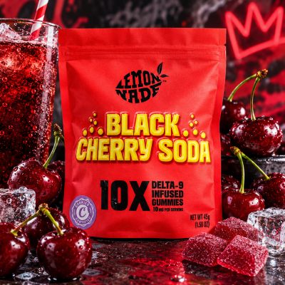 Cookies® Lemonade DELTA 9 Gummies – Black Cherry Soda