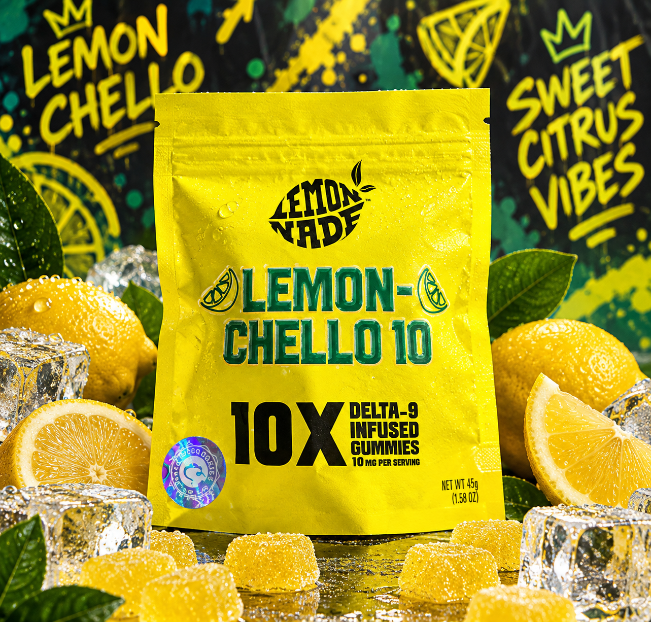 Cookies® Lemonade DELTA 9 Gummies – Lemonchello 10